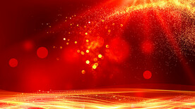 红色背景