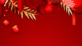 红色背景
