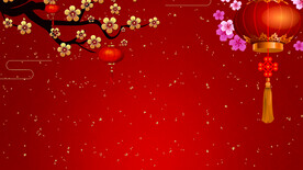 红色背景