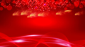 红色背景