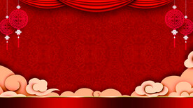 红色背景