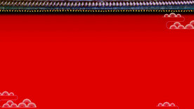 红色背景