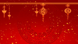 红色背景