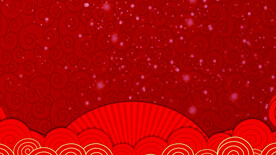 红色背景