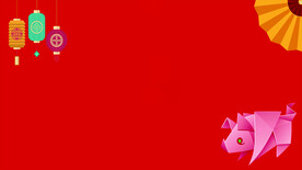 红色背景