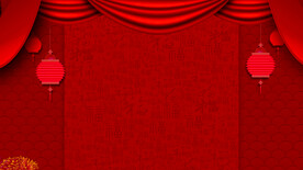 红色背景