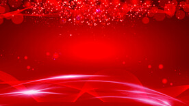 红色背景