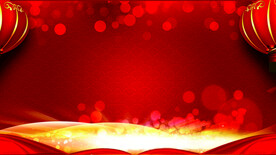 红色背景