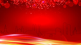 红色背景