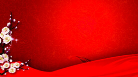红色背景