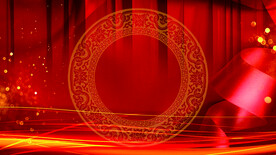 红色背景