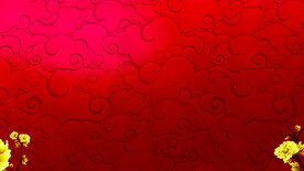 红色背景