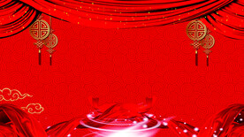 红色背景