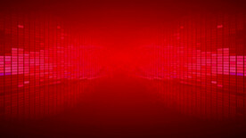 红色背景