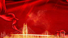 红色背景