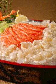 三文鱼刺身拼盘