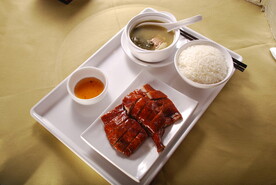 烧鸭饭套餐
