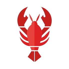 极简风格的波龙标志