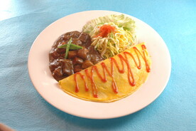 牛肉咖喱蛋包饭