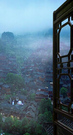 高清唯美风景拍摄竖屏素材