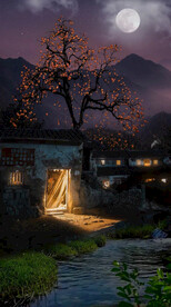 高清唯美风景拍摄竖屏素材