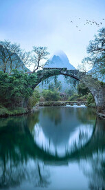 高清唯美风景拍摄竖屏素材