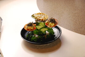 芝士焗鲍鱼 焗元贝