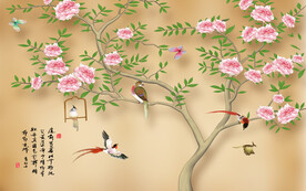 鸟语花香