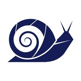 极简风格的蜗牛Logo