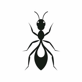 蚂蚁简约logo设计