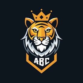 虎头像的公司logo设计