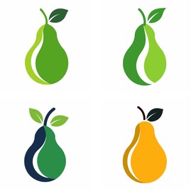 梨简约logo设计组图