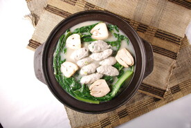 浓汤鱼滑浸菜苗