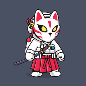 有趣宇航员卡通儿童插画