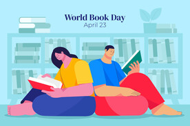 世界读书日插画