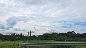 雨过天晴的蓝天白云