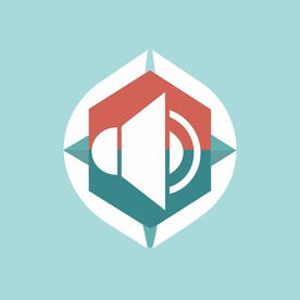 简约模式 音箱  Logo