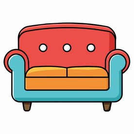 图标风格的沙发