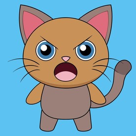 愤怒的猫