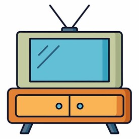 图标风格的电视柜