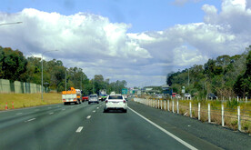 澳大利亚布里斯班高速路风景