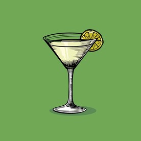 夏威夷饮料卡通绘画儿童插画