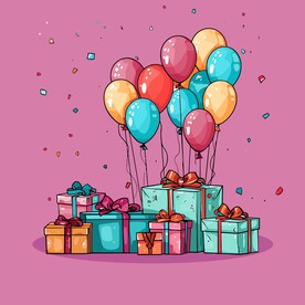 美味水果奶油蛋糕卡通矢量插画