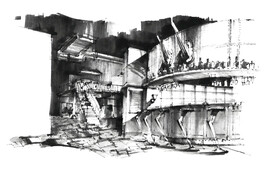 手绘作品方案草图