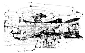 手绘作品方案草图