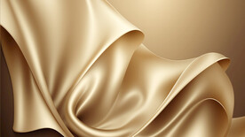 金色丝绸