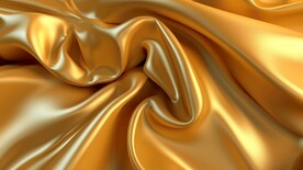金色丝绸