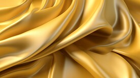 金色丝绸