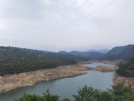 小龙滩水库风光