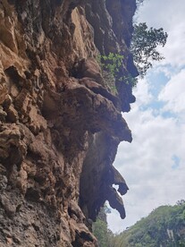 马岭河峡谷石壁